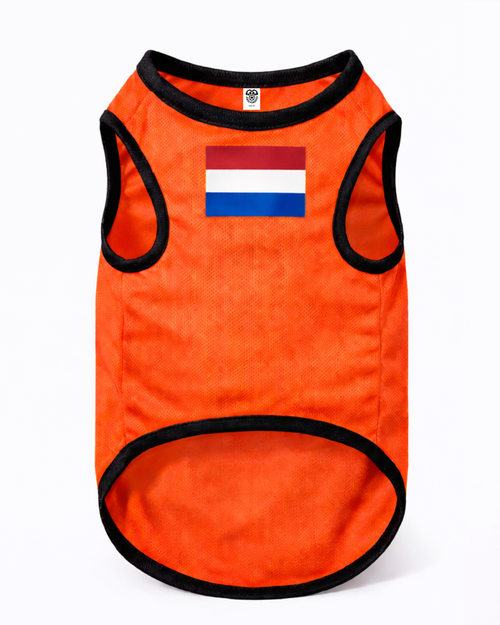 Voetbalshirt voor Honden – Nederland